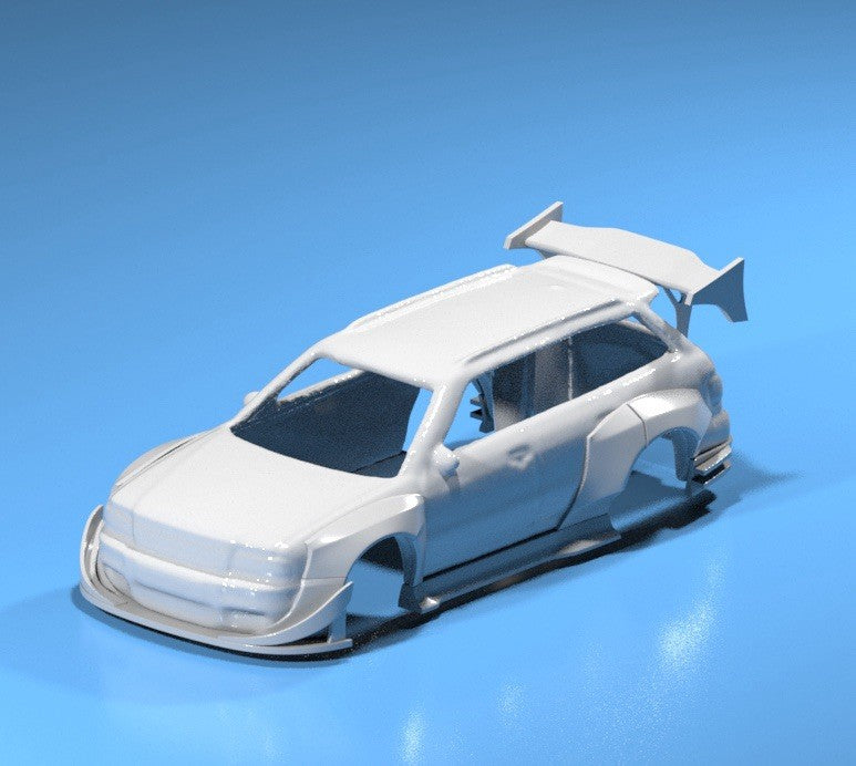 Pandem Style Wide body Kit For  Hot Wheels AUDI RS2   - Resin - 3d Printed