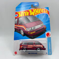 Hot Wheels 1986 Toyota Van 95/250 HW J-Imports 6/10 Maroon 1:64