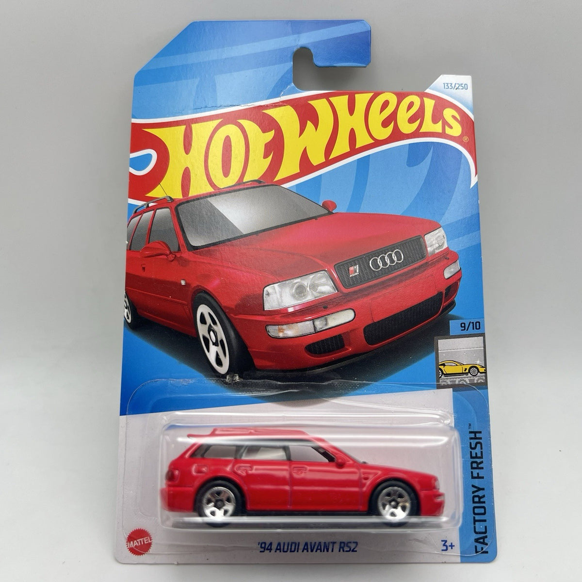 Hot Wheels 3 Diff '94 AUDI AVANT RS2 - Lot Of 3 - Maroon, Red, Blue