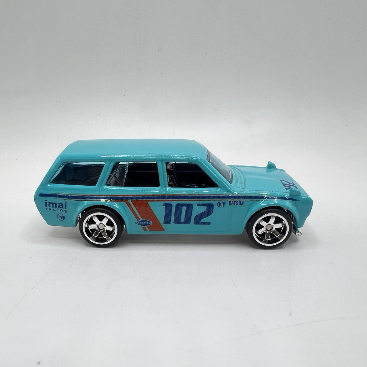 2026 Hotwheels Custom Design 1971 Datsun 510 Wagon Teal Custom