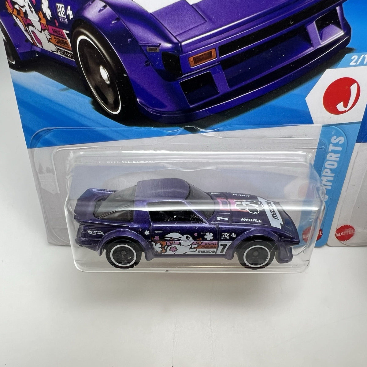 Hot Wheels Mainline Mazda RX-7 set of 2