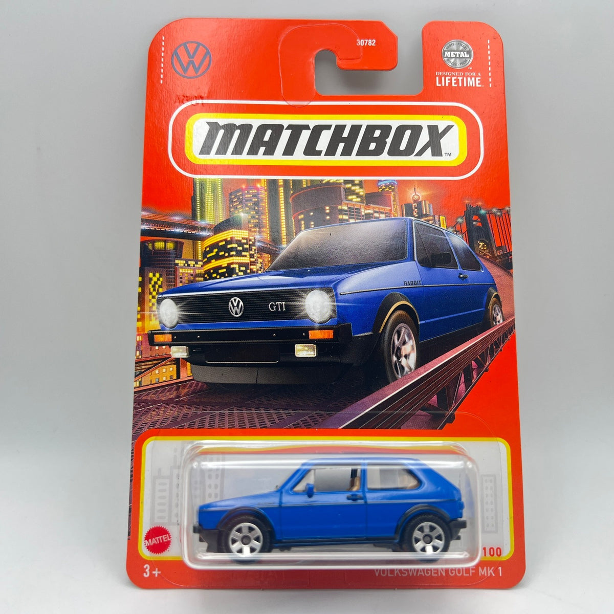Matchbox Volkswagen Golf Mk1 Blue 95/100 The Vault