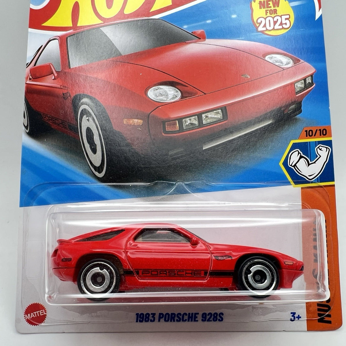 2025 Hot Wheels 1983 Porsche 928S Red Muscle Mania 10/10 250/250 First Release