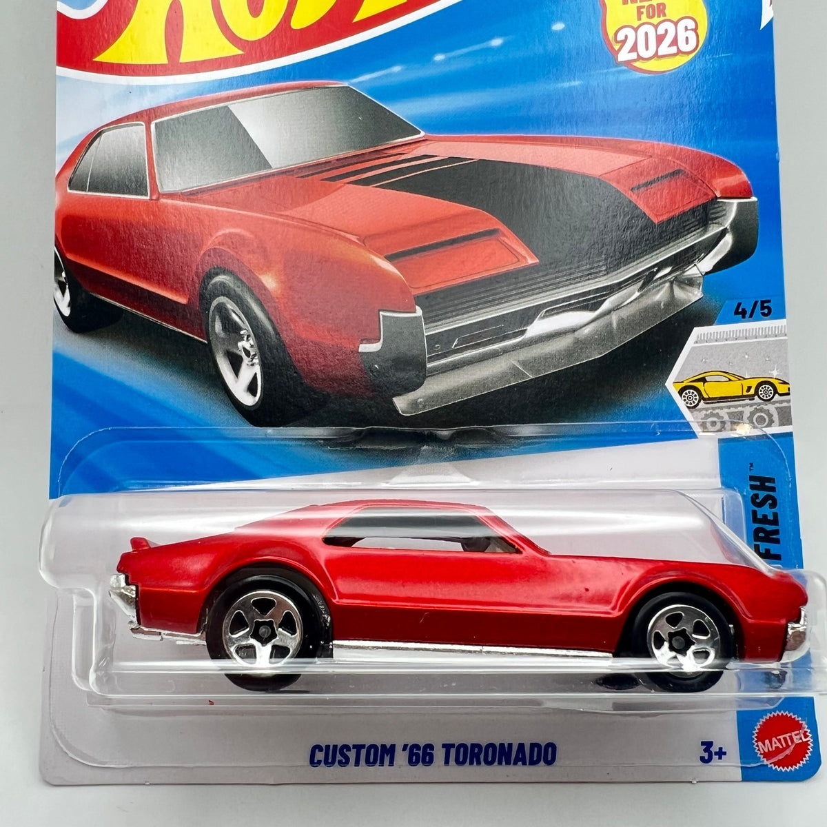 2026 Hot Wheels Custom '66 Toronado FACTORY FRESH 4/5
