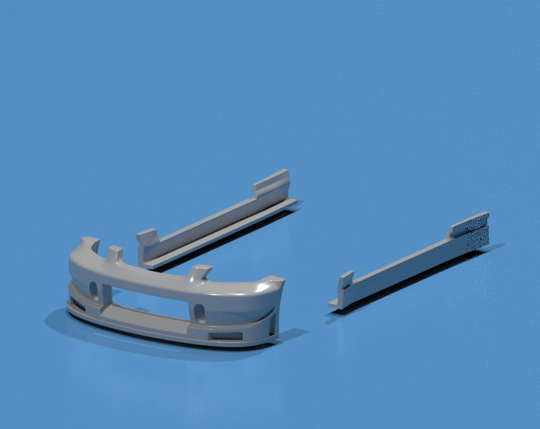 Body Kit for Hot Wheels Honda Civic EK9 Hatchback - Resin - 3d Printed