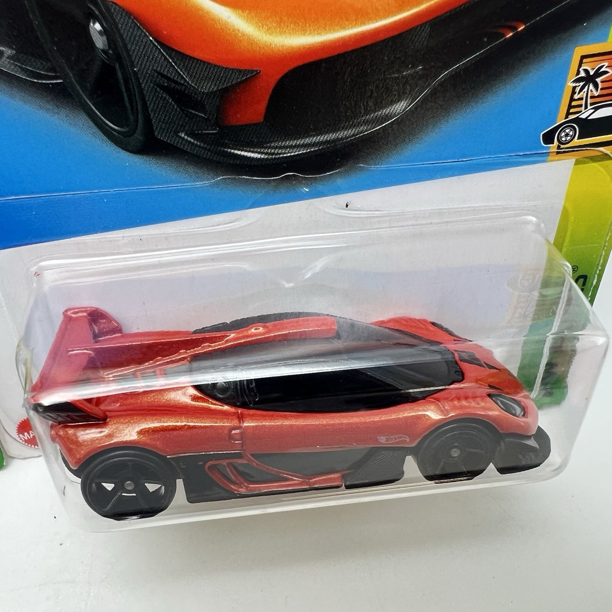 Hot Wheels Orange & Teal Gordon Murray Automotive T.50s Lot Of 2