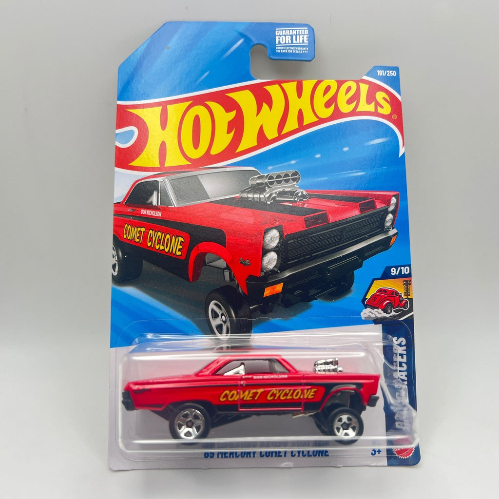 Hot Wheels 65 Mercury Comet Cyclone Red Drag Racers 9/10 191/250 2026