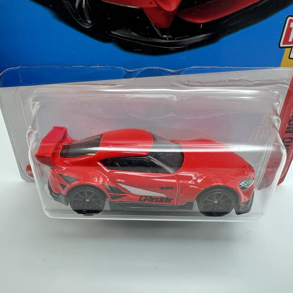 Hot Wheels 2022 Then and Now Red ‘20 Toyota GR Supra #241