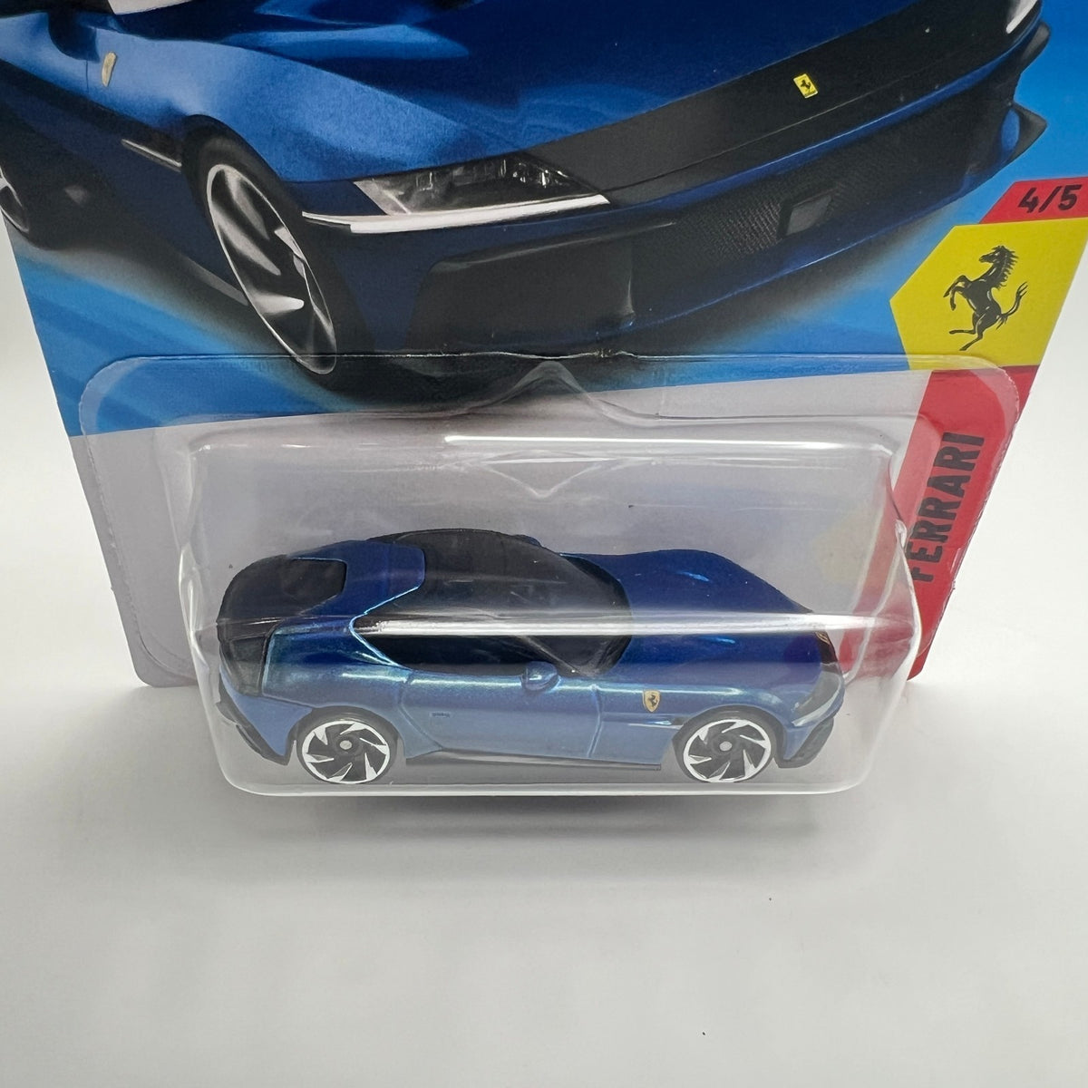 Hot Wheels Ferrari 12Cilindri Blue 94/250 Ferrari 4/5 2026 Mainline 1:64 Diecast
