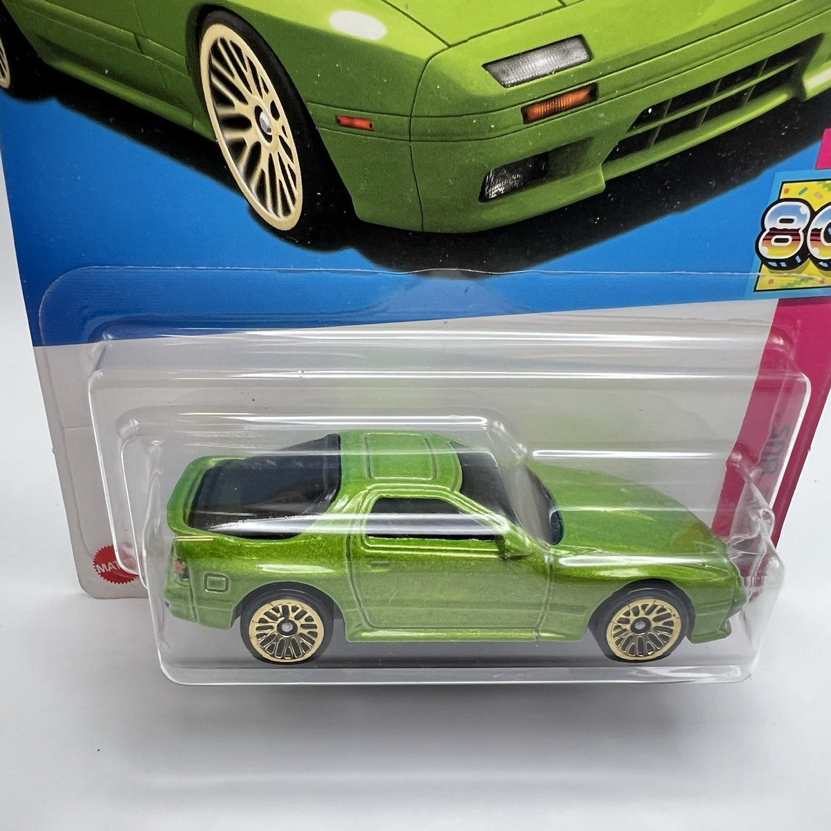 Hot Wheels '89 Mazda Savanna RX-7 FC35  (Green) HW The '80s 4/10 #51 2023