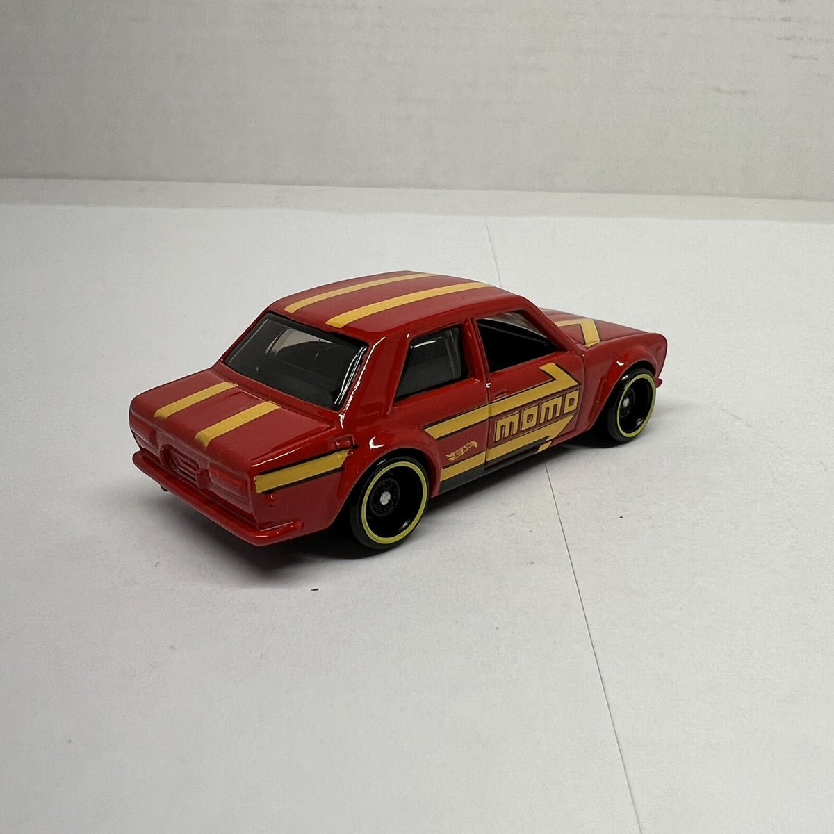 HOT WHEELS 1971 DATSUN 510 NIGHTBURNERZ RED MOMO ADULT