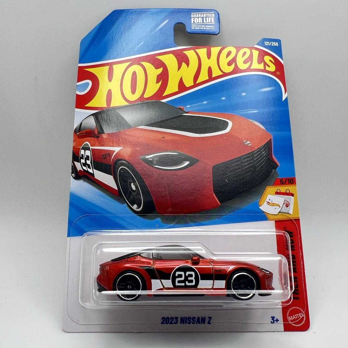 Hot Wheels 2023 Nissan Z 1:64 Then and Now Orange Diecast Car