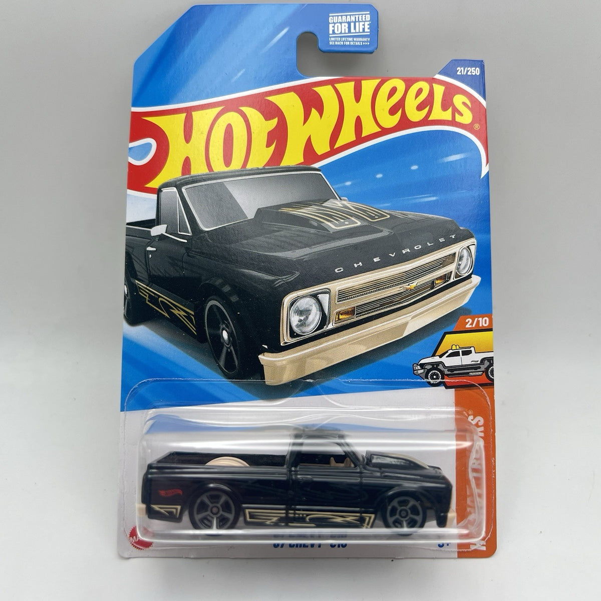 Hot Wheels '67 Chevy C10 [Black], HW Hot Trucks 2/10, 21/250  2025