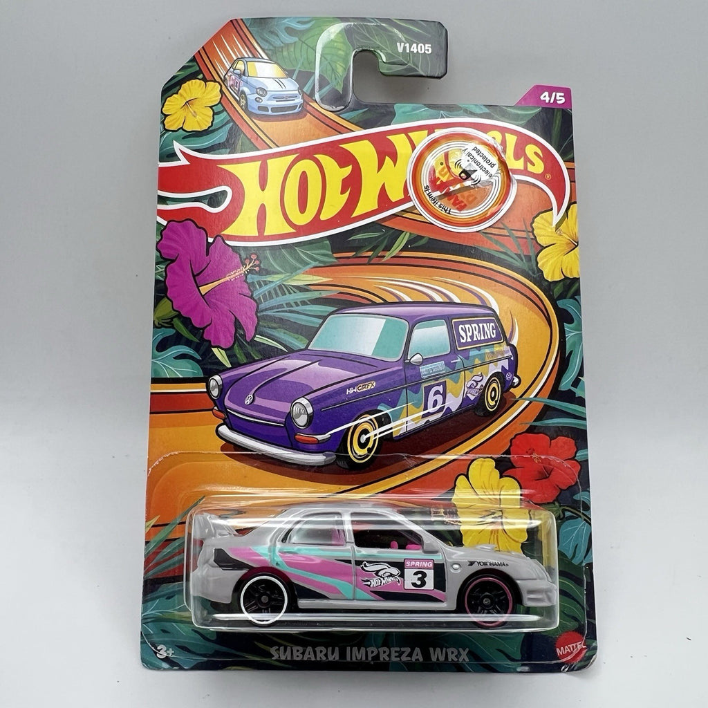 🔥Hot Wheels Subaru Impreza WRX Gray Spring Edition (2024) 4/5