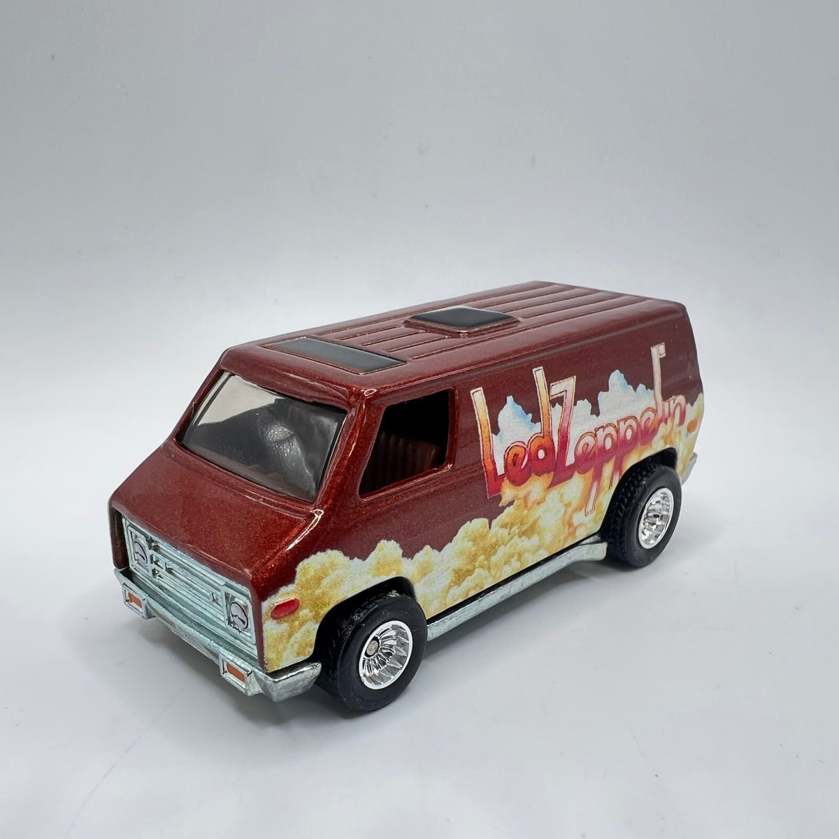 Hot Wheels Super Van Led Zeppelin II Brown Real Riders LOOSE 1/64