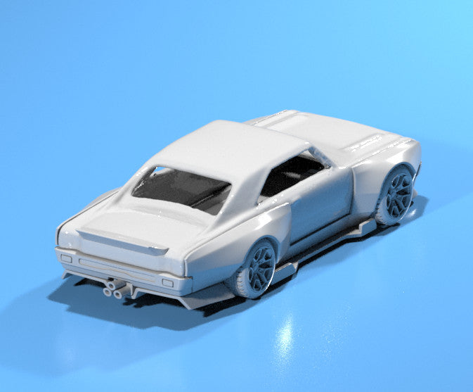 Street Legend Wide Body Kit For Hot Wheels '74 Brazilian Dodge Charger - Resin