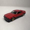 Hot Wheels 1:64 Red 1982 NISSAN SKYLINE R30 Custom with Real Riders