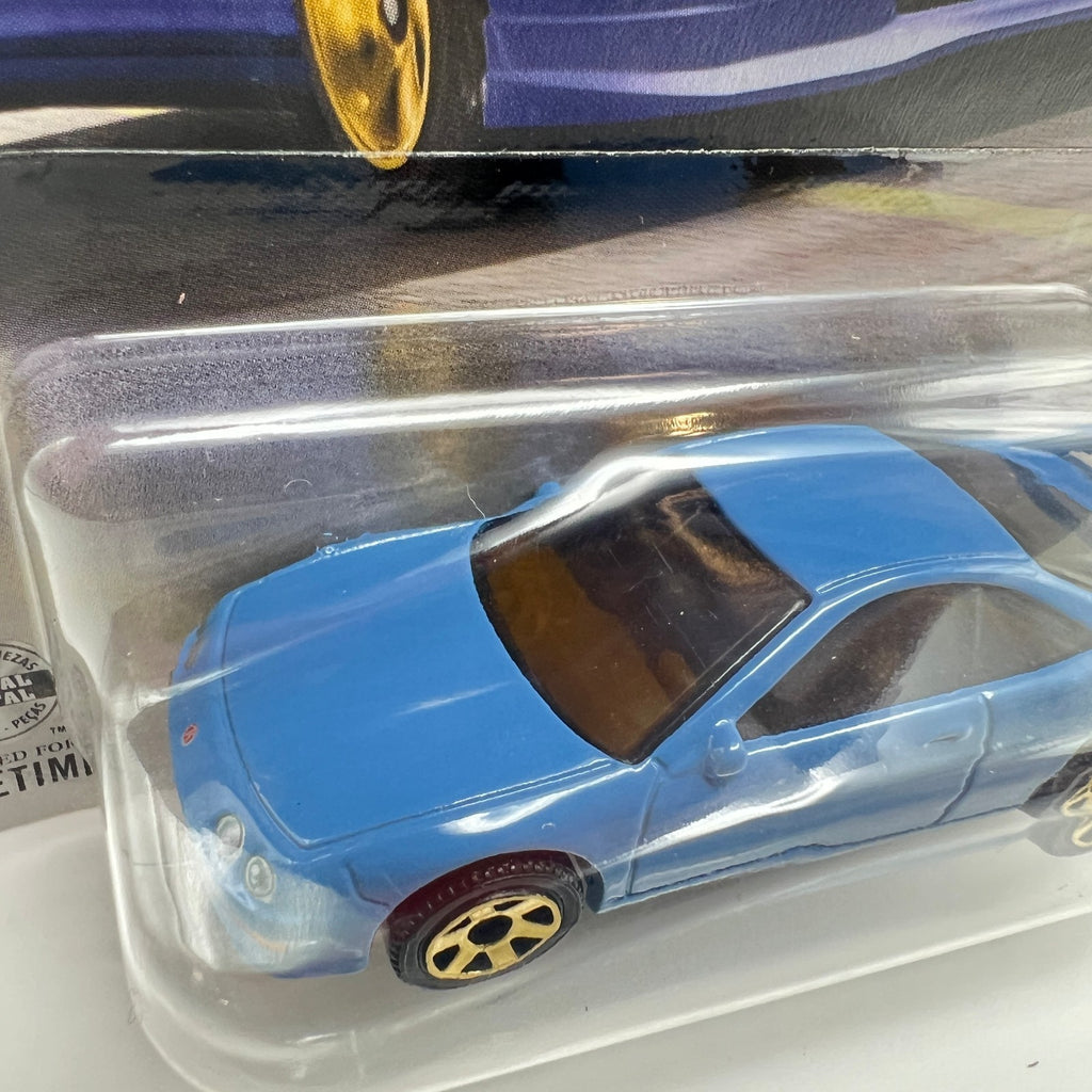 Matchbox 1997 Acura Integra Type R Light Blue 118/125 LHD & RHD Lot of 2