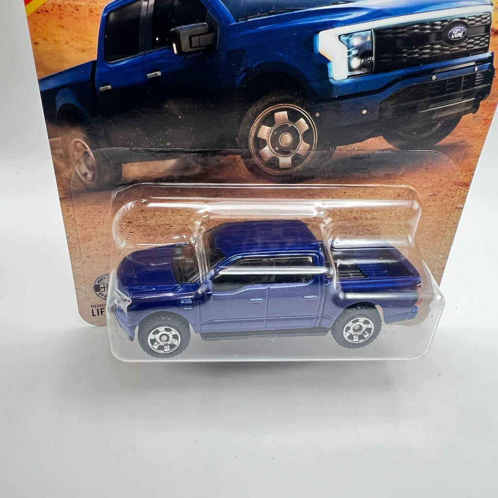 Matchbox 2022 Ford F-150 Lightning Blue 120/125 1:64 Diecast