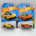 LOT OF 2 -  HOT WHEELS 2020 KOENIGSEGG JESKO -  COLOR VARIANTS Yellow And Orange