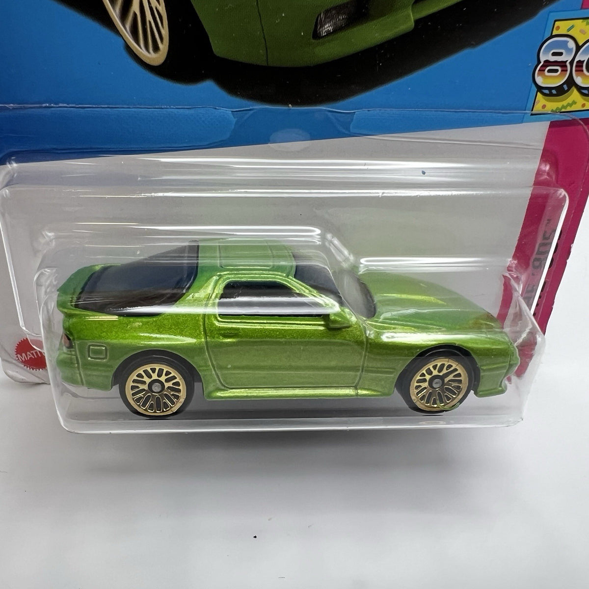 Hot Wheels '89 Mazda Savanna RX-7 FC35  (Green) HW The '80s 4/10 #51 2023