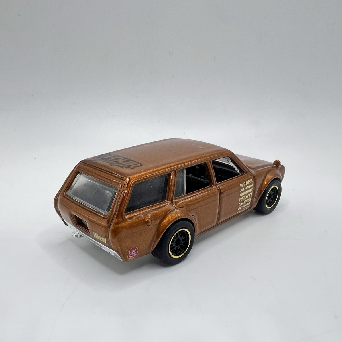 2026 Hotwheels Custom Design 1971 Datsun 510 Wagon Copper Four Bangers
