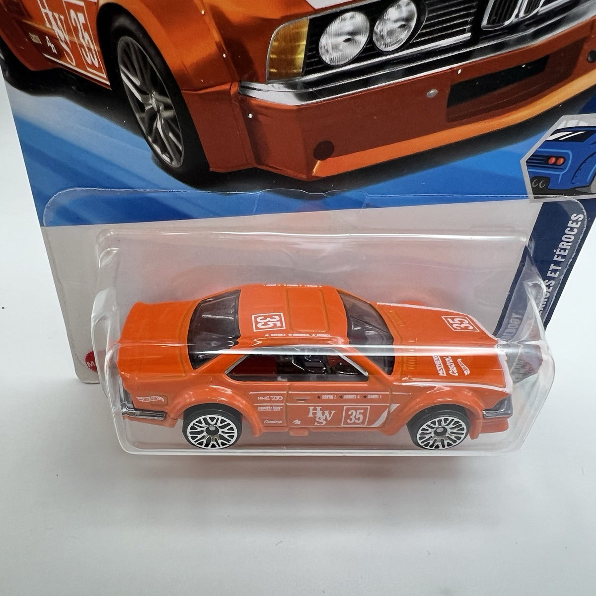 BMW 635 CSi 185/250 Hot Wheels 2025  Wild Widebody 1/5 orange