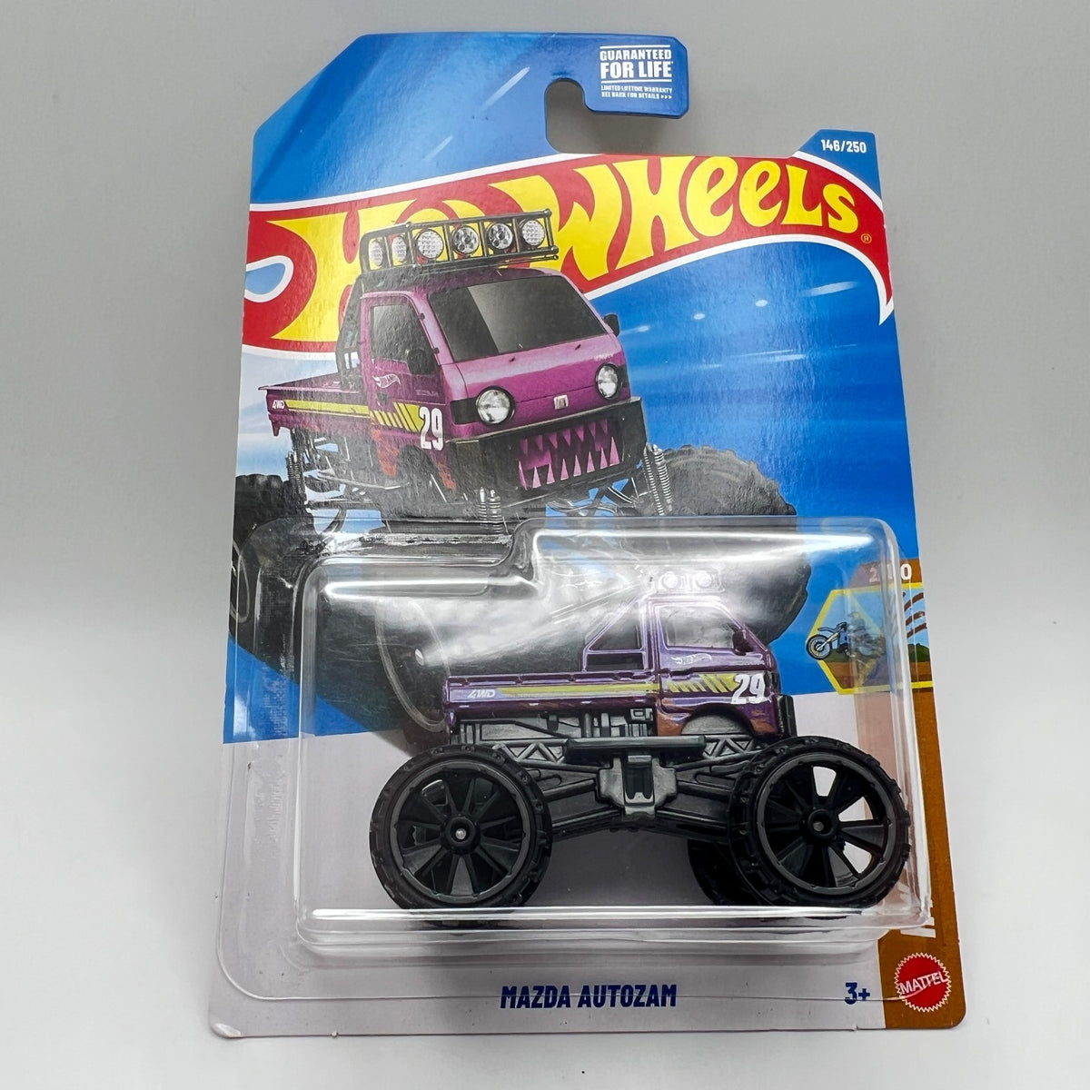 Hot Wheels Mazda Autozam Purple 146/250 HW Dirt 2/10