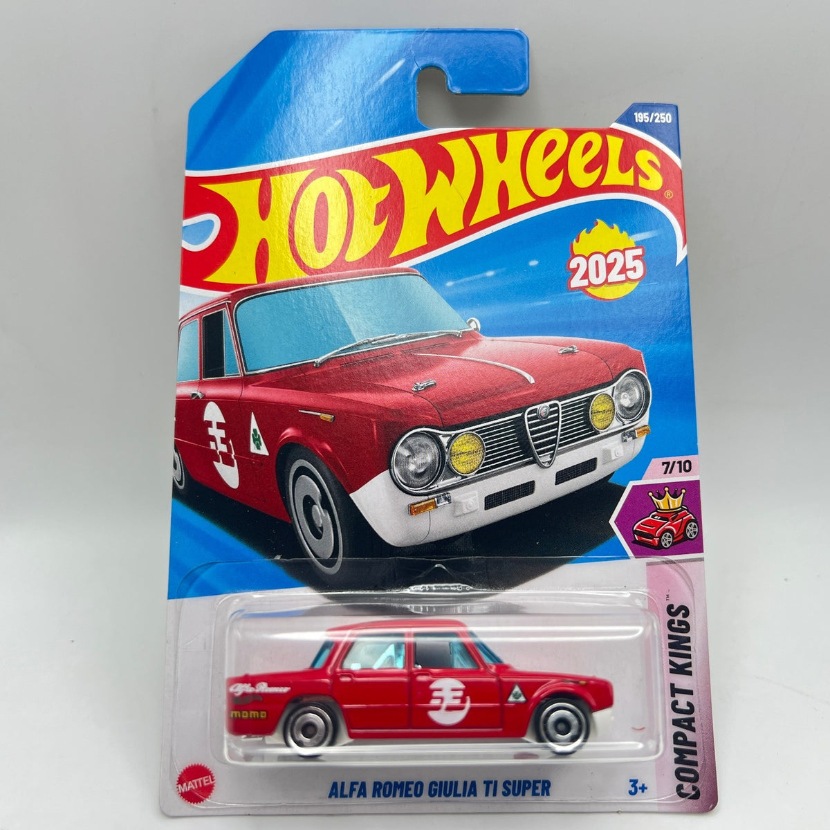 Hot Wheels Lot of 3 Alfa Romeo Giulia TI Super Red & White + Lotus Cortina Red
