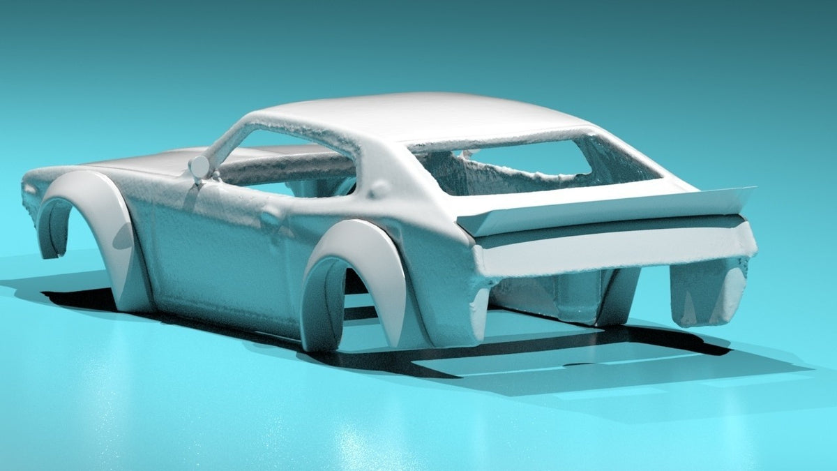 Bosozoku Style Wide Body Kit for Hot Wheels Nissan Laurel 2000 GSX – 3d Printed
