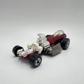 HOT WHEELS Loose Rigor Motor (Red Version) (Basic Hub Wheels)