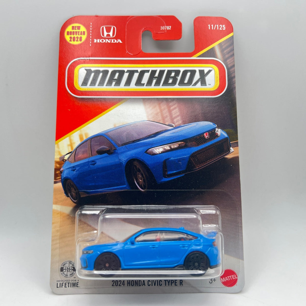 Matchbox 2024 Honda Civic Type R Blue 11/125 The Vault