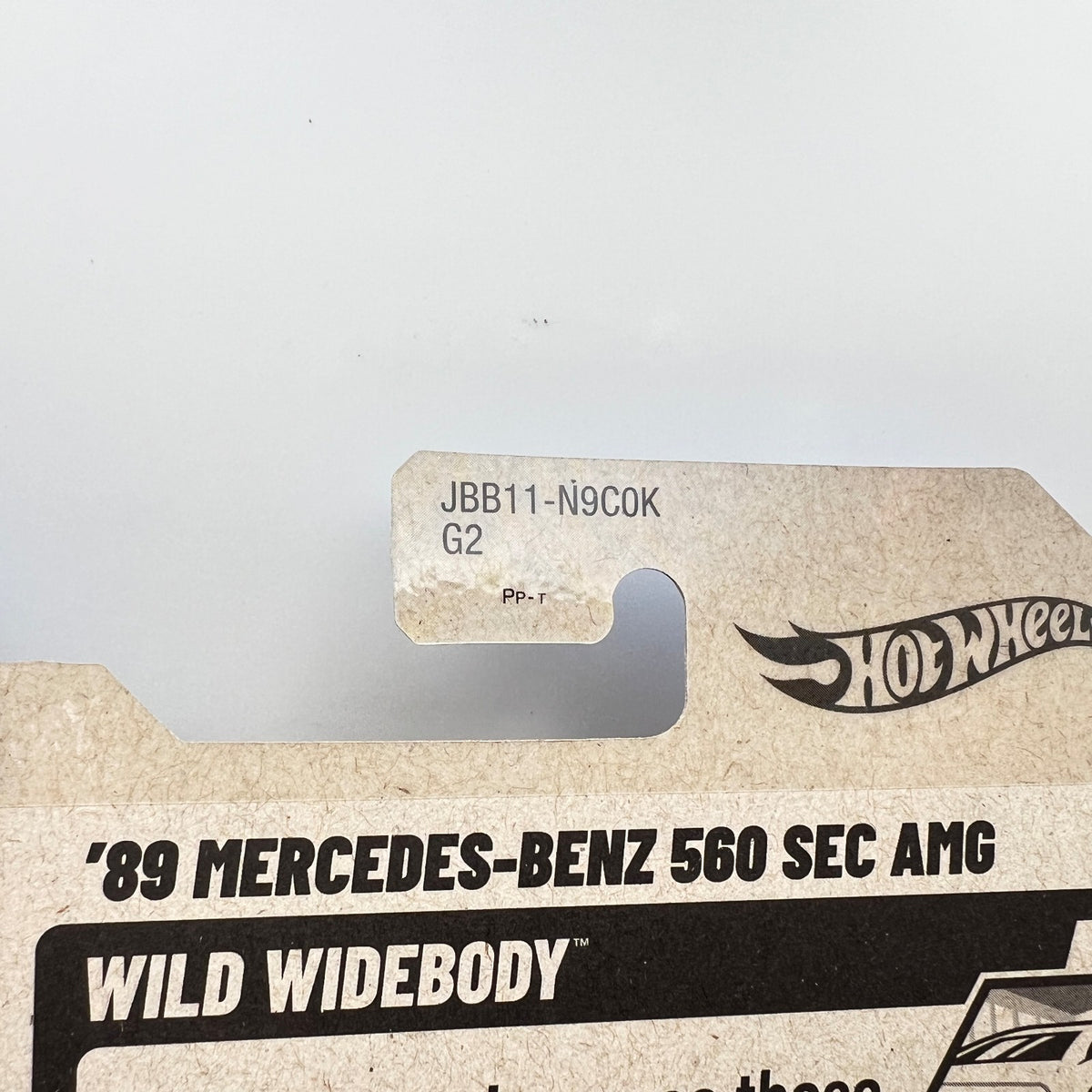 Hot Wheels 89 Mercedes-Benz 560 SEC AMG Wild Widebody Lot of 2 Variations