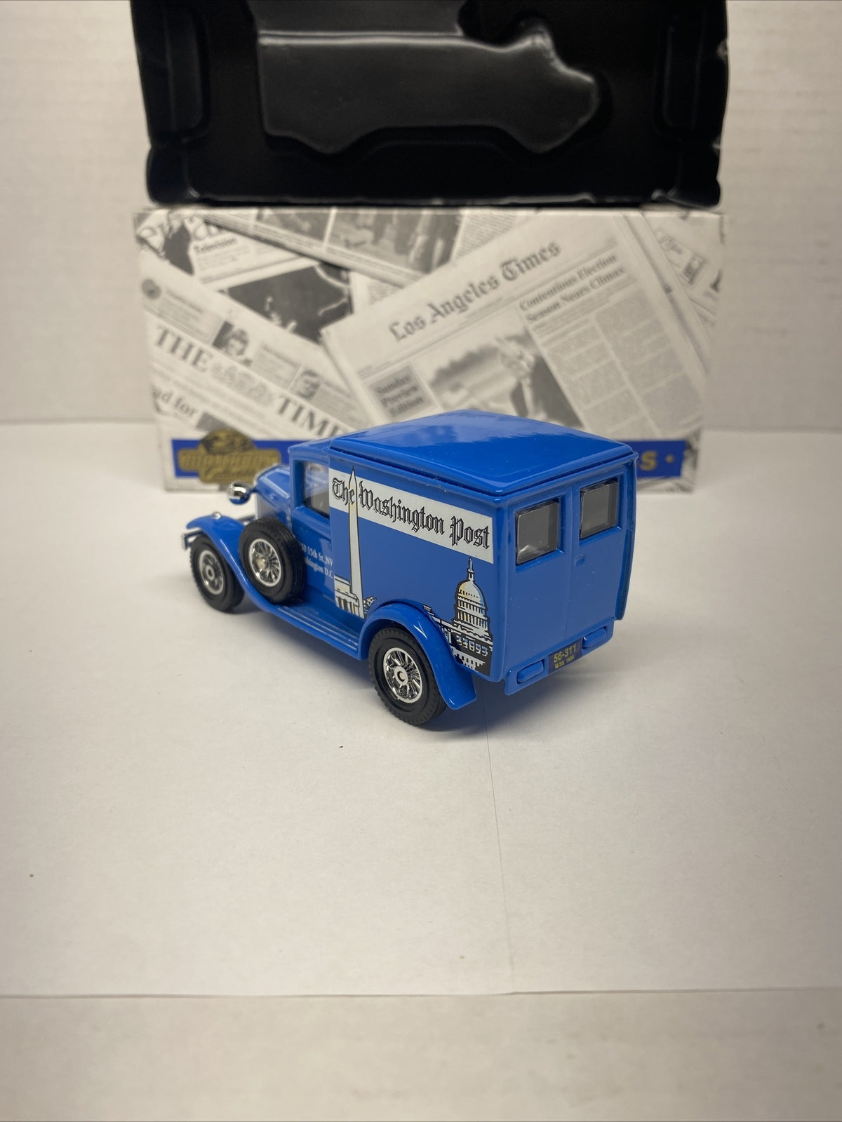 YPP08 1993 Matchbox Power of the Press 1930 Model A Ford Van The Washington Post