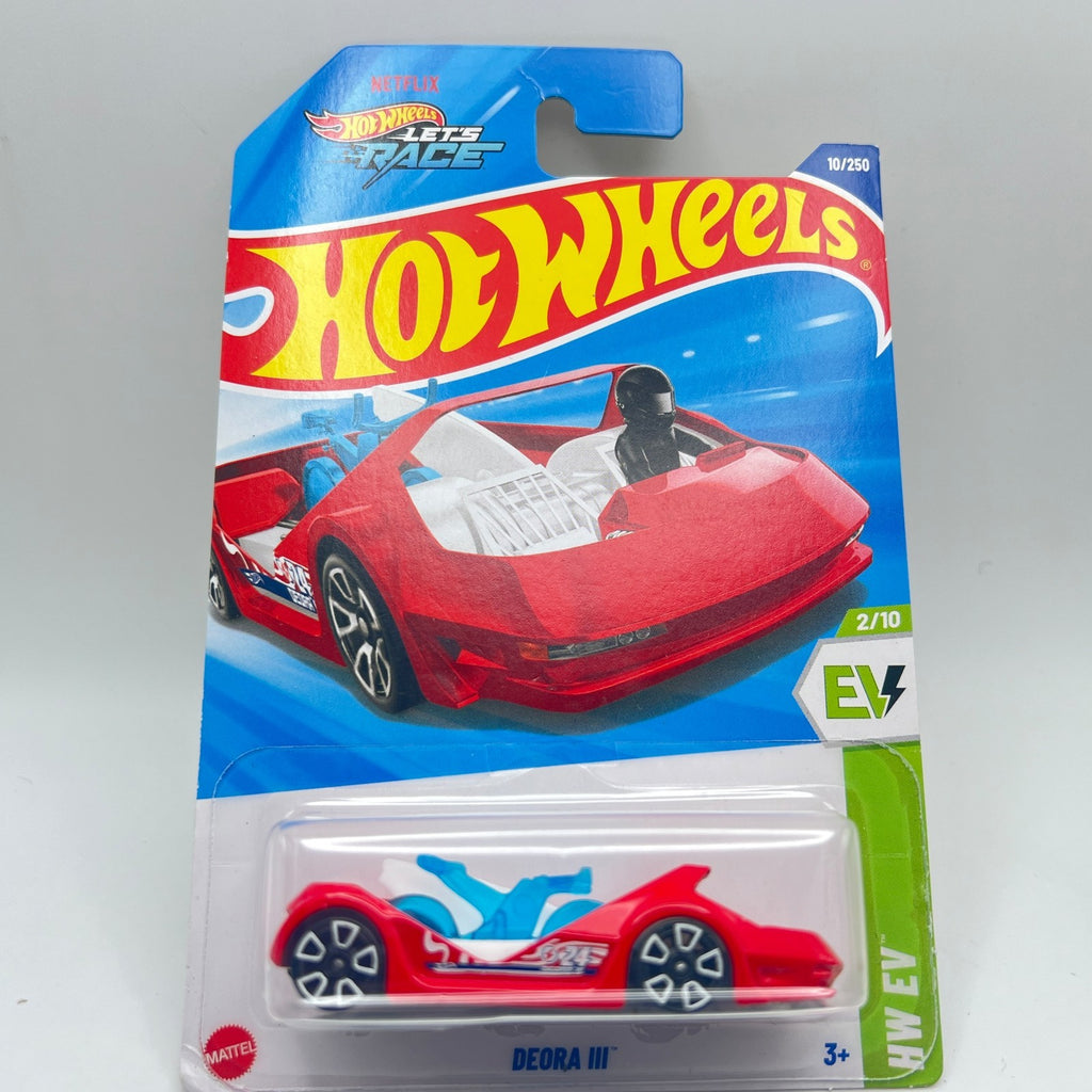 HW Deora III Red 10/250 HW EV 2/10 Netflix Let's Race