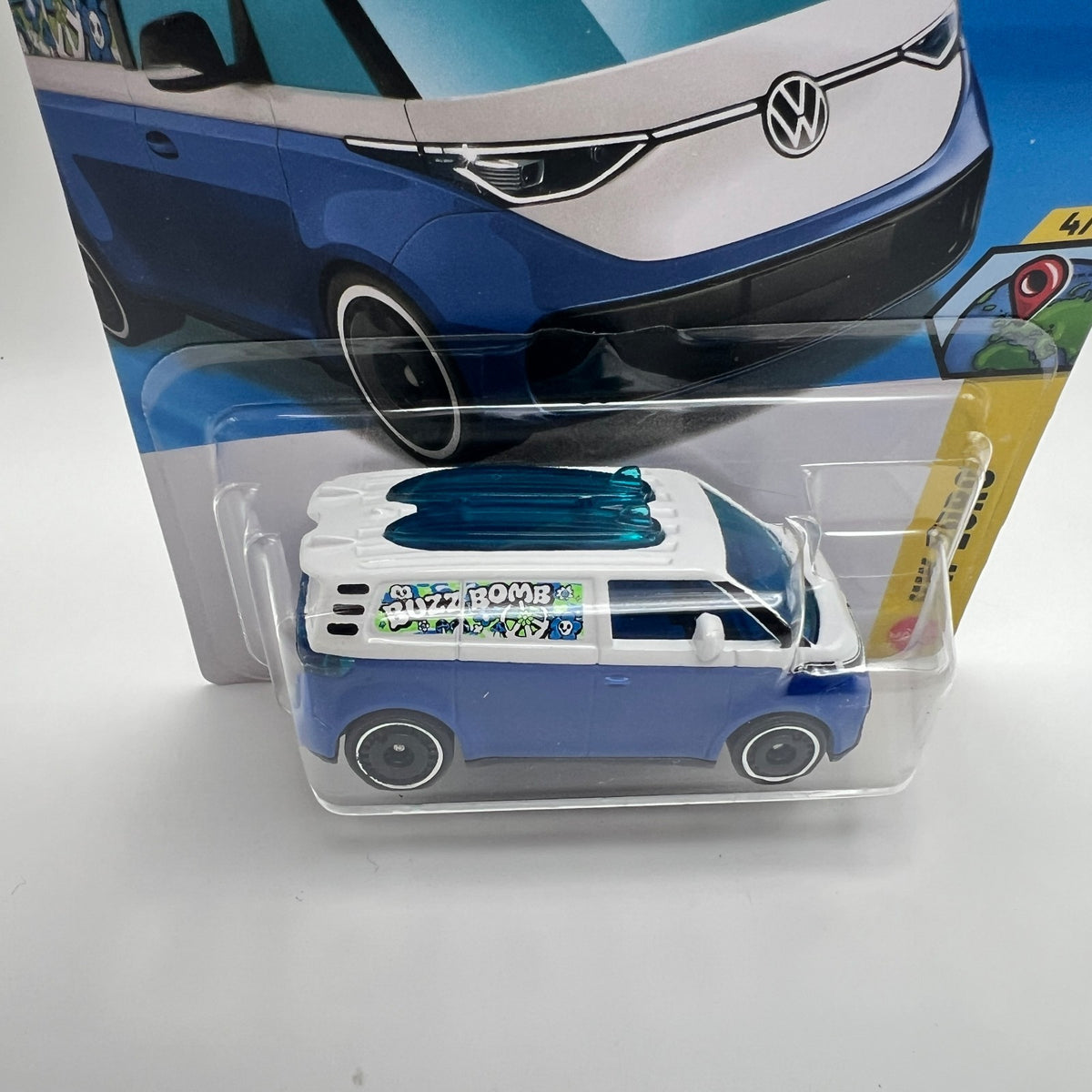 Hot Wheels VW ID. Buzz Bomb 86/250 HW Euro 4/10 Blue 1:64 Diecast