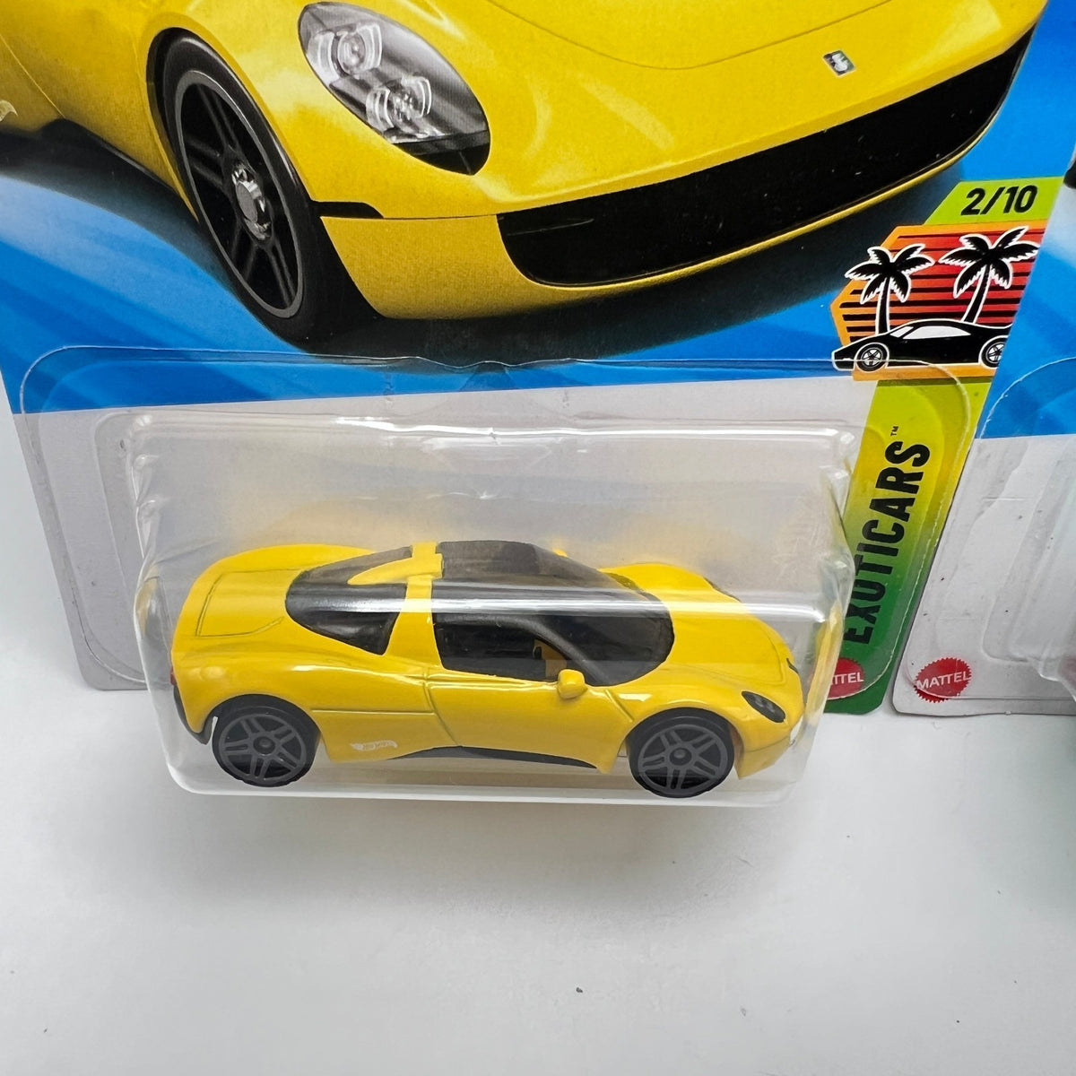 Hot Wheels Gordon Murray T.33 Lot of 2 Yellow Exoticars & Teal Factory Fresh