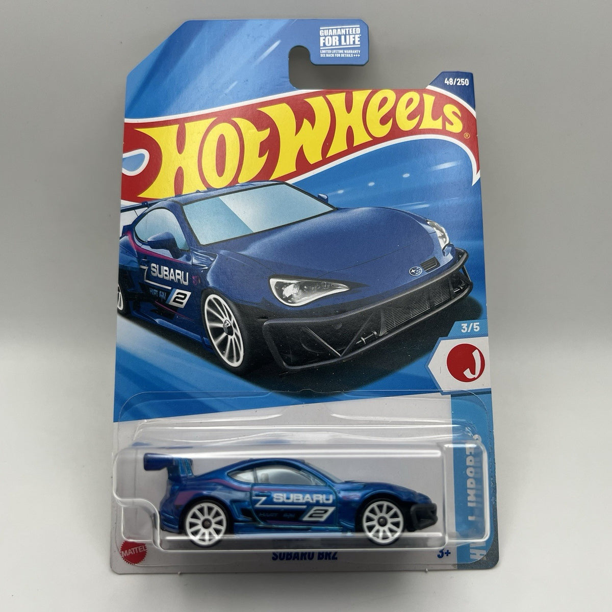 2025 🔥 HOT WHEELS 🛞, SUBARU BRZ, 3/5 HW J-IMPORTS, 48/250