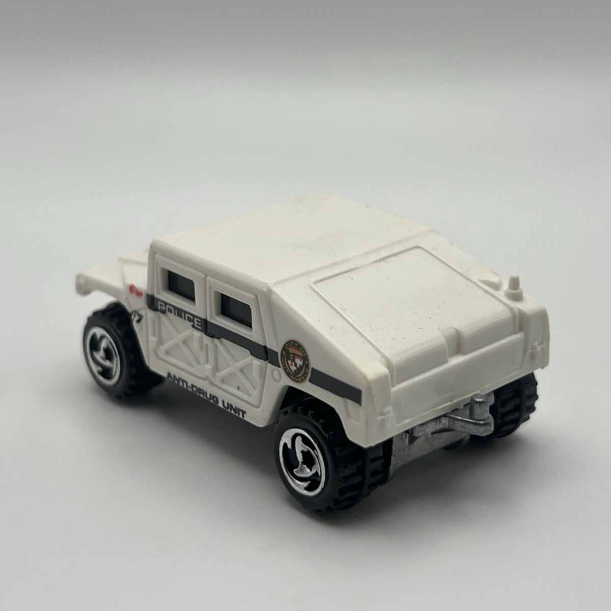 1991 Hot Wheels Humvee Police #17 Anti-Drug Hummer Unit 1/64 Police Force (Mint)