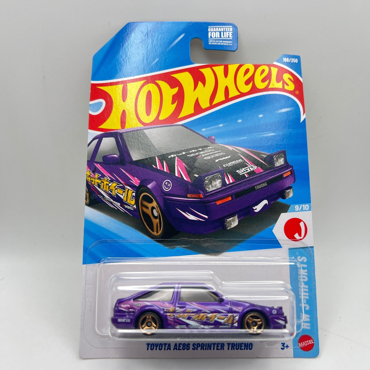 Hot Wheels Toyota AE86 Sprinter Trueno Purple HW J-Imports 9/10 198/250 2026