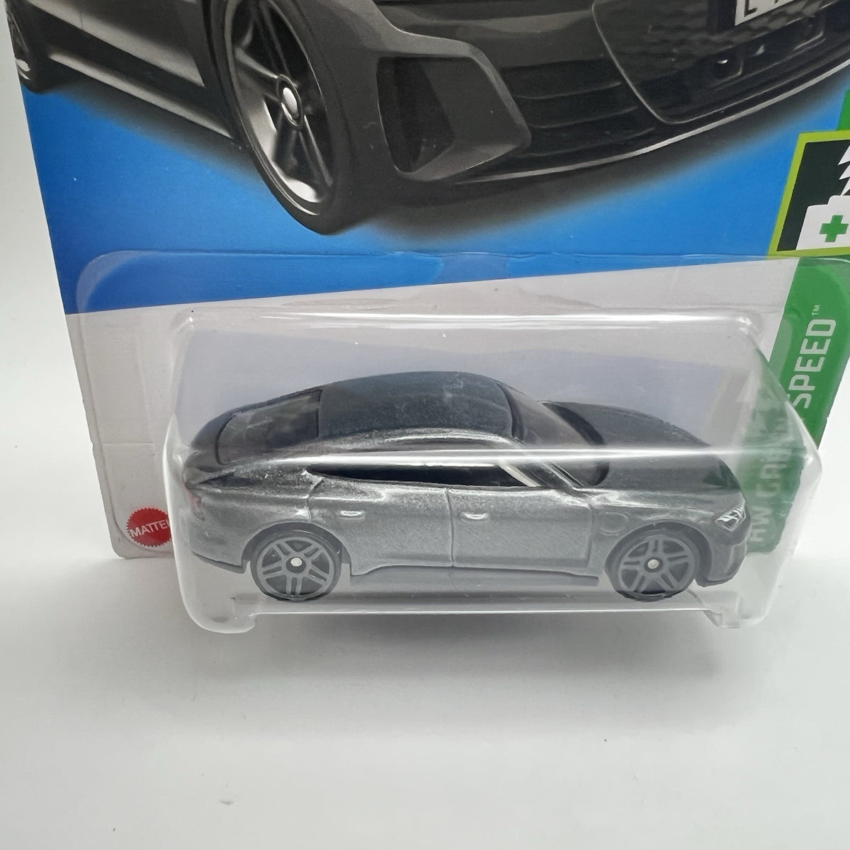 HOT WHEELS 176/250 AUDI RS E-TRON GT -Dark Grey Metallic-HW Green Speed 5/5 NEW