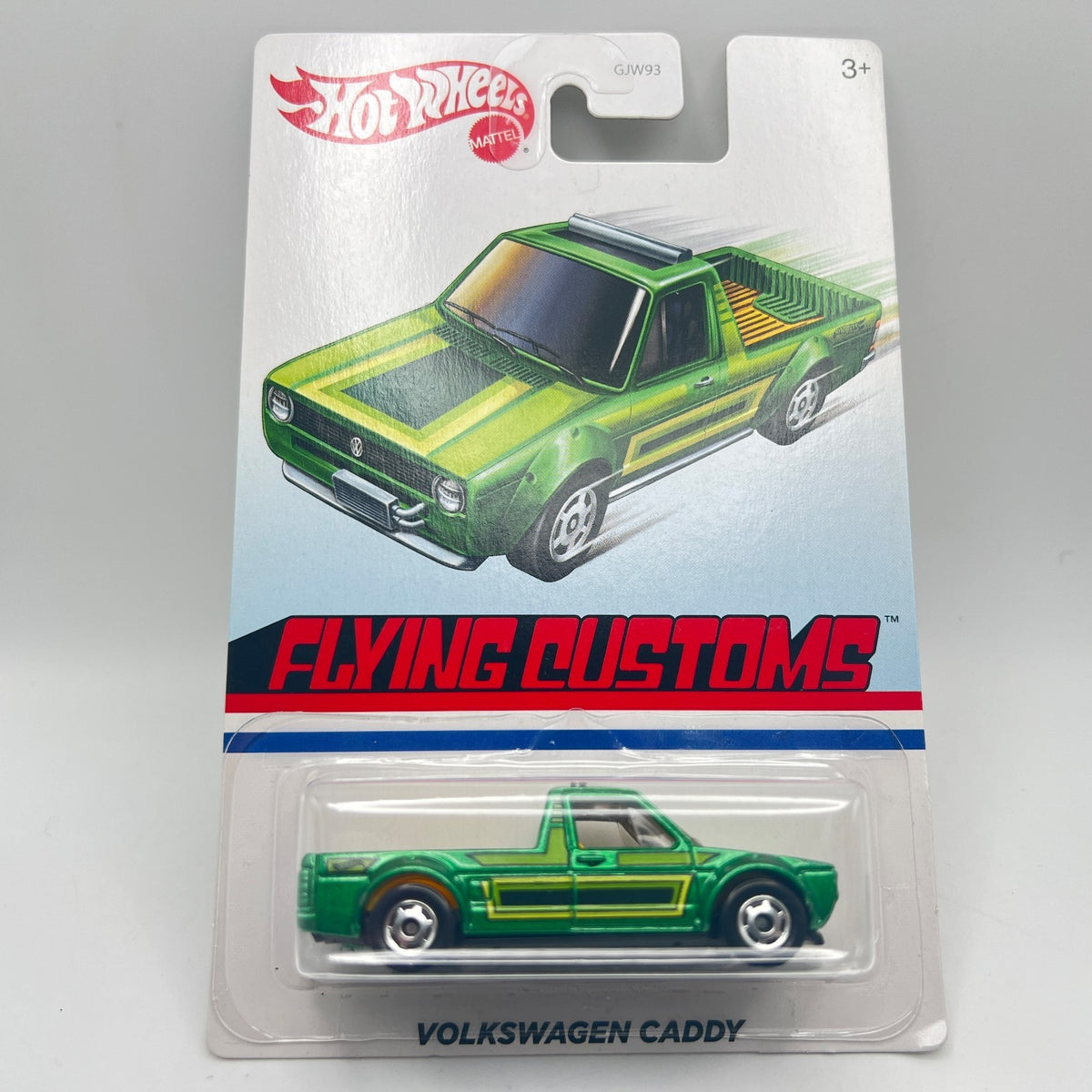 Hot Wheels Flying Customs Volkswagen Caddy Green
