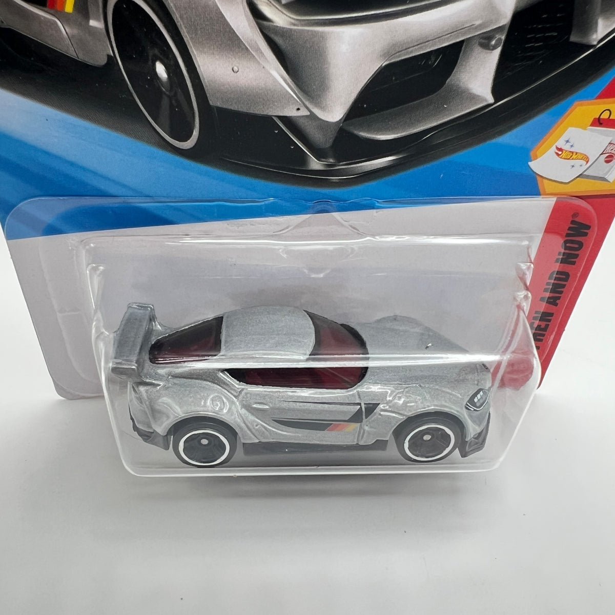 Hot Wheels 20 Toyota GR Supra Silver Then And Now 6/10 157/250 2026 Pandem