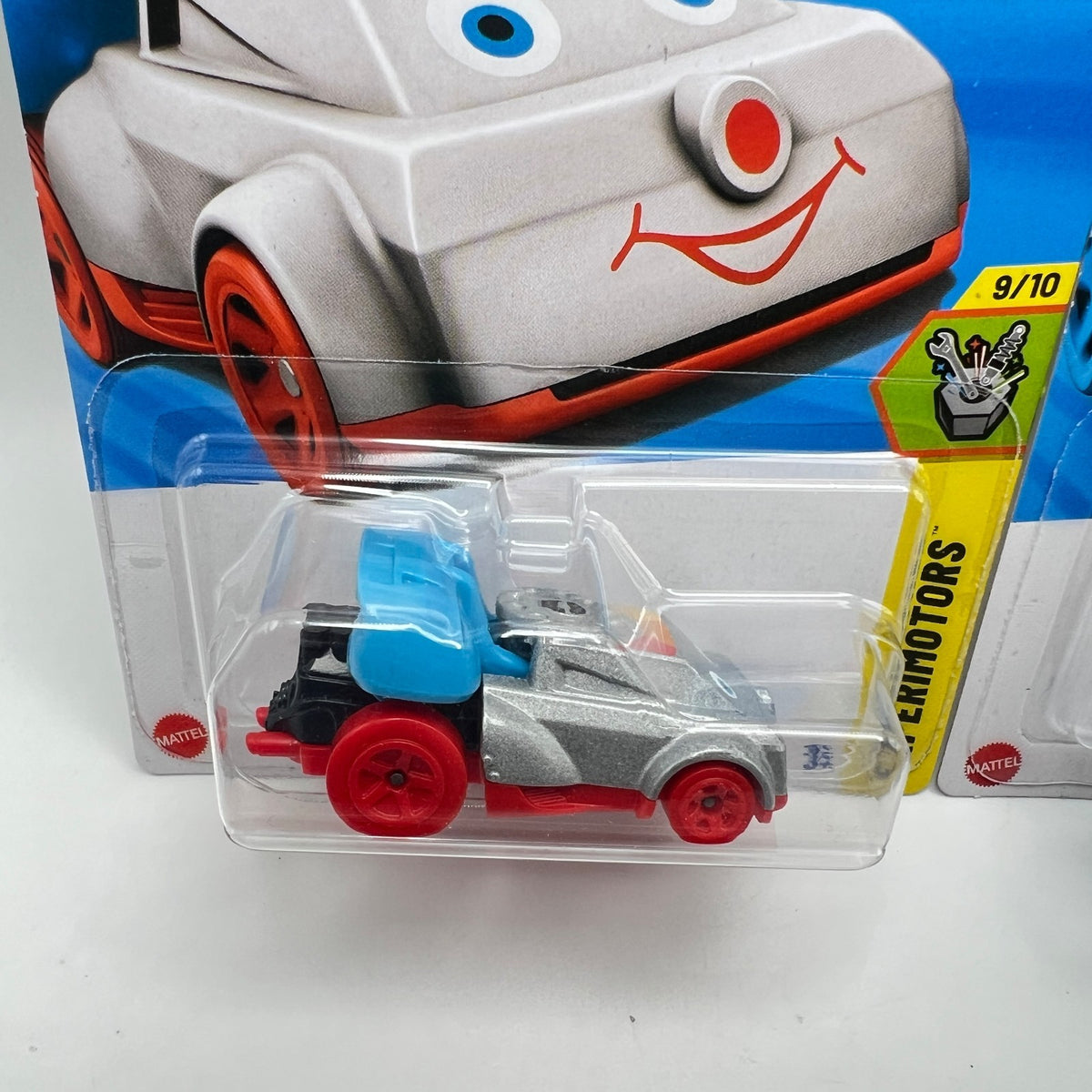 Hot Wheels Quick Chat Lot of 2 Silver & White Chatter Telephone Experimotors