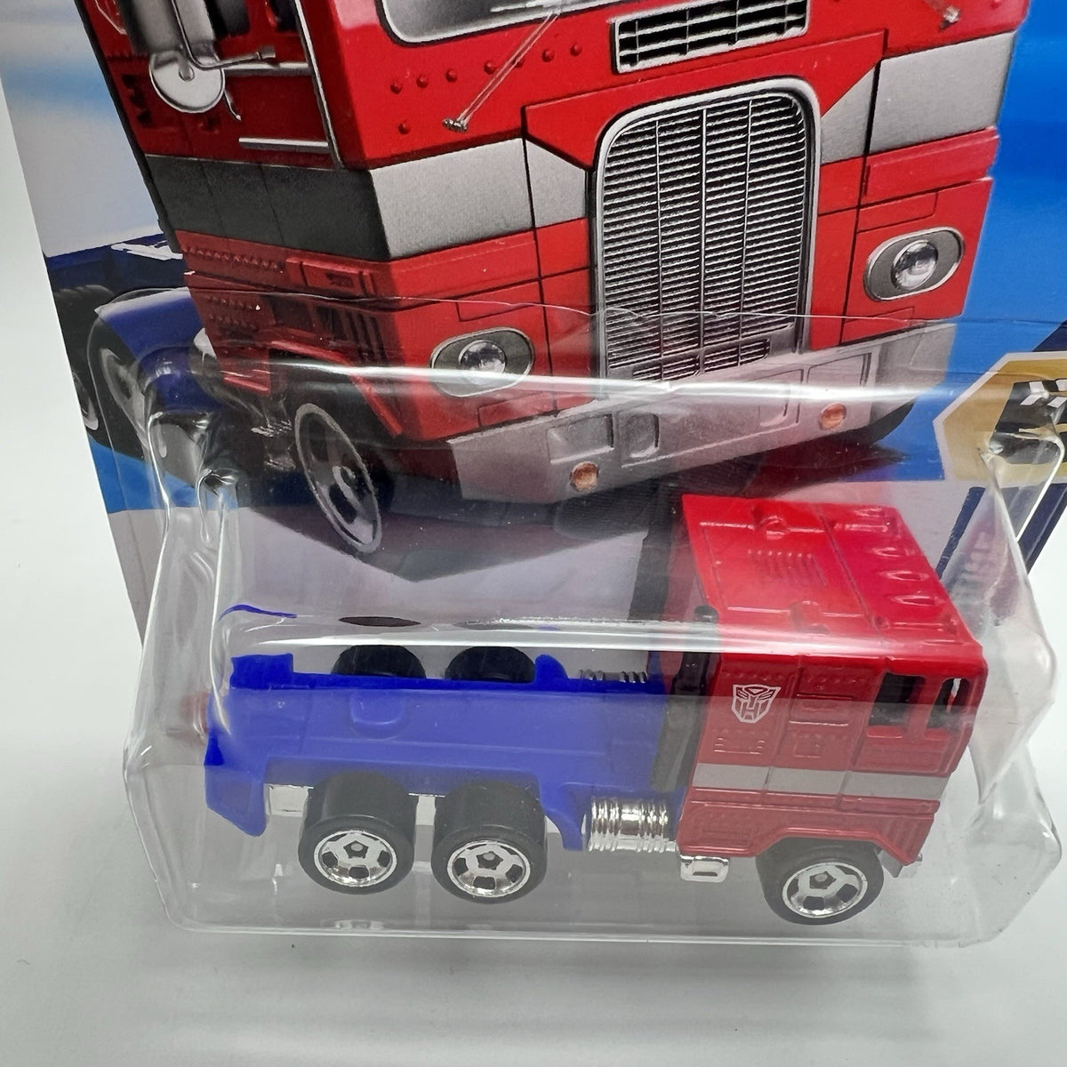 2025 HOT WHEELS F CASE TRANSFORMERS OPTIMUS PRIME RED HW SCREEN TIME 6/10