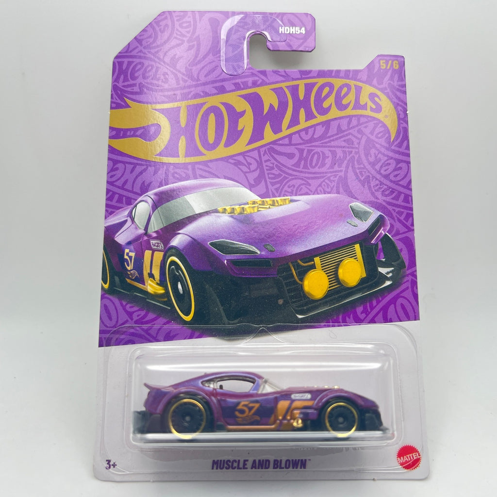 Hot Wheels Muscle and Blown Purple 57th Anniversary 5/6 1:64 Diecast