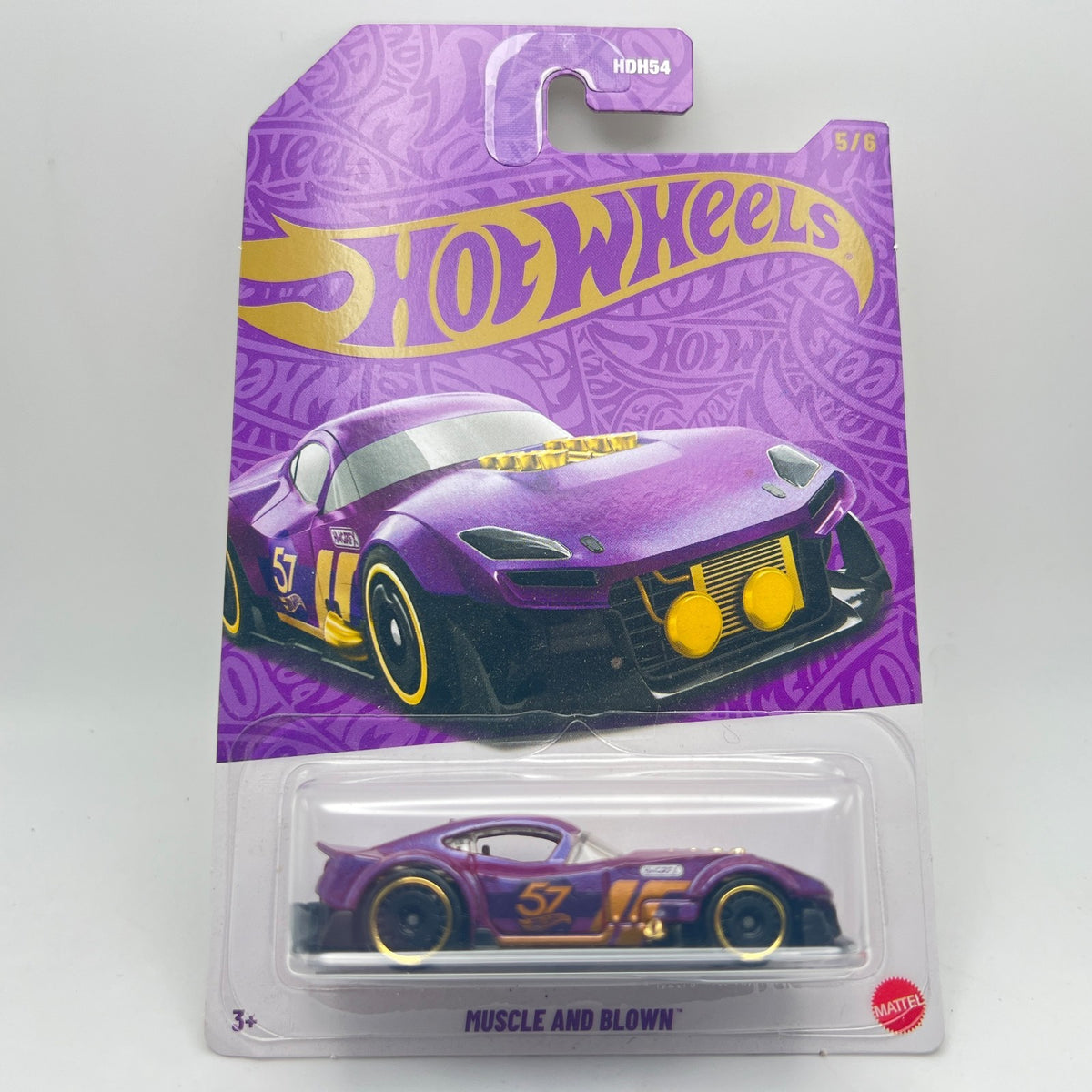 Hot Wheels Muscle and Blown Purple 57th Anniversary 5/6 1:64 Diecast