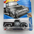 Hot Wheels CUSTOM '56 FORD TRUCK Black, DIA DE LOS MUERTOS, Day of the Dead #233