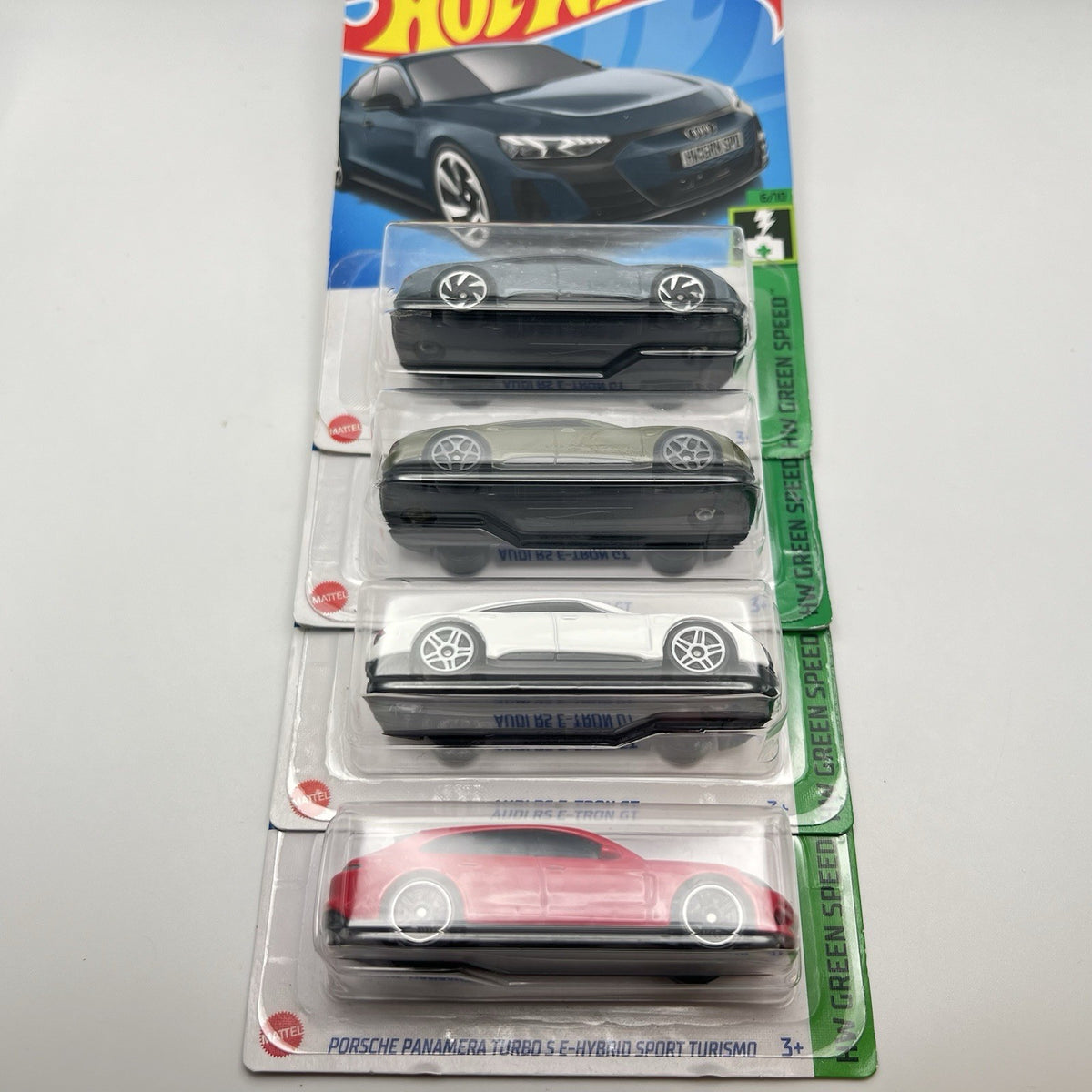 Hot Wheels🔥Audi RS E-Tron GT, 4 Different Colors, 1/64 Scale Casting