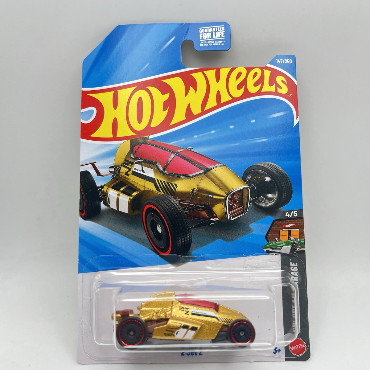 💛❤️ Hot Wheels 2 Jet Z Gold #147 Mainline 2026 Case G Treasure Hunt New TH